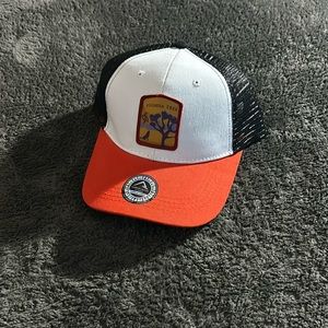 Highland outdoor’s premium fabric hat. never worn outdoors